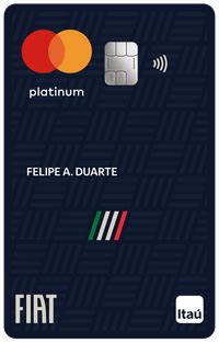 Cartão Fiat Platinum .